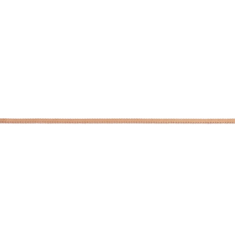 Srebrny łańcuszek żmijka 45 cm