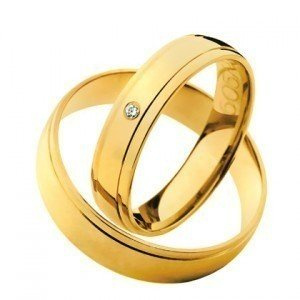 Złote obrączki ślubne 585 Amare Promise Swepol